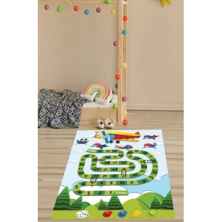 Забавен детски килим 130х180см. - Игра