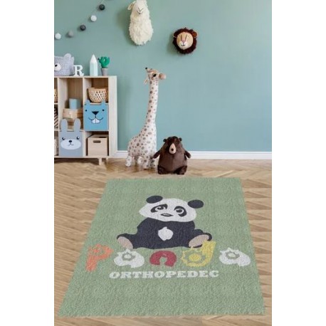 Забавен детски килим 130х180см. - Панда