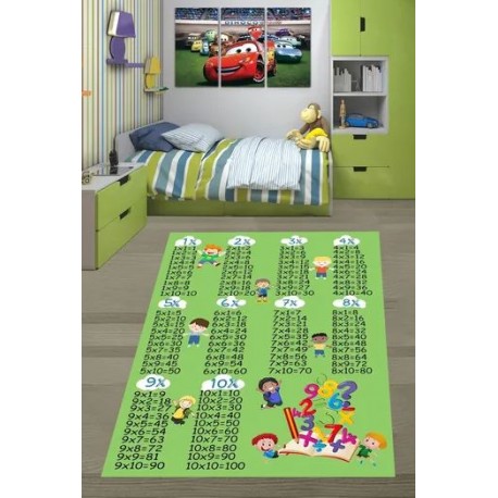 Забавен детски килим 130х180см. - Таблица