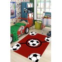 Забавен детски килим 130х180см. - Футболна топка