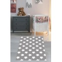 Забавен детски килим 130х180см. - Звезди