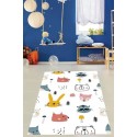 Забавен детски килим 130х180см. - Животни